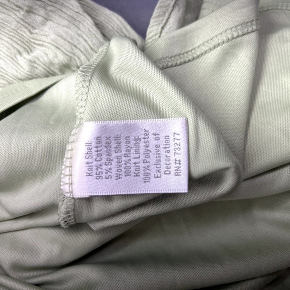 Maxi Dress Cottagecore Light Green Size M LC Lauren Conrad Romantic Party‎ - Picture 8 of 12